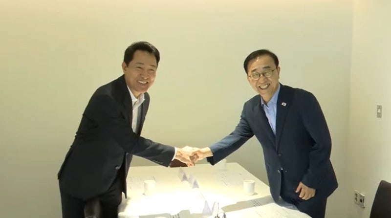 '용산 대신 탄천 제안'...<b>김윤덕</b>, <b>오세훈 2차 회동</b> 결과는?