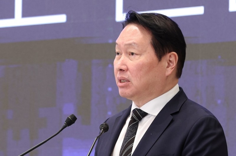 <b>최태원</b> "<b>호남 반도체</b>, 용인의 3분의2 규모…빠르게 짓겠다"