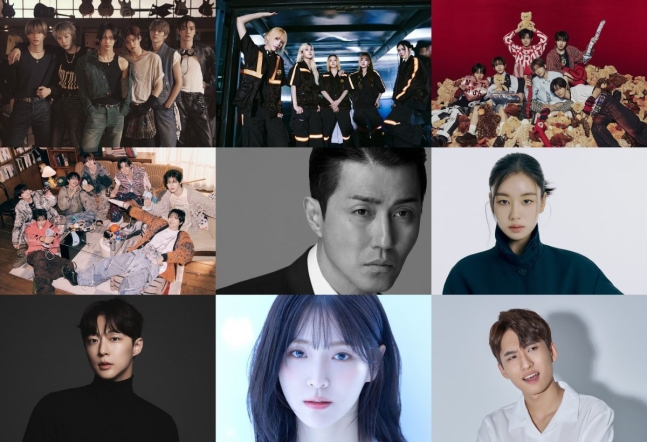 라이즈·영파씨·NCT WISH·킥플립·차승원·안은진·배인혁·김지은·미미미누 '열기 고조 디 어워즈'