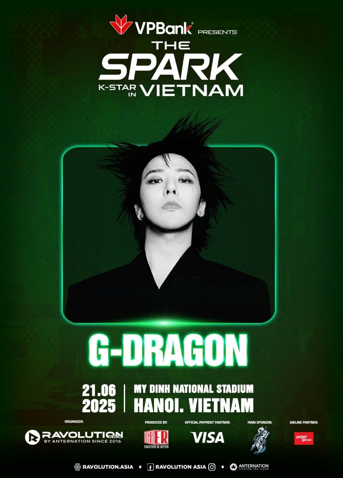 <b>지드래곤</b>, 13년만에 <b>베트남</b> 팬 만난다…‘K-STAR SPARK’ 출연