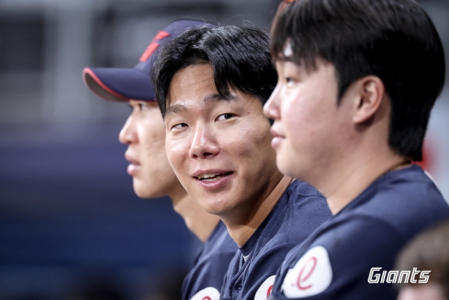 “저 괜찮아요” 폐출혈 딛고 돌아온 롯데 장두성, 건강한 복귀 향한 의지