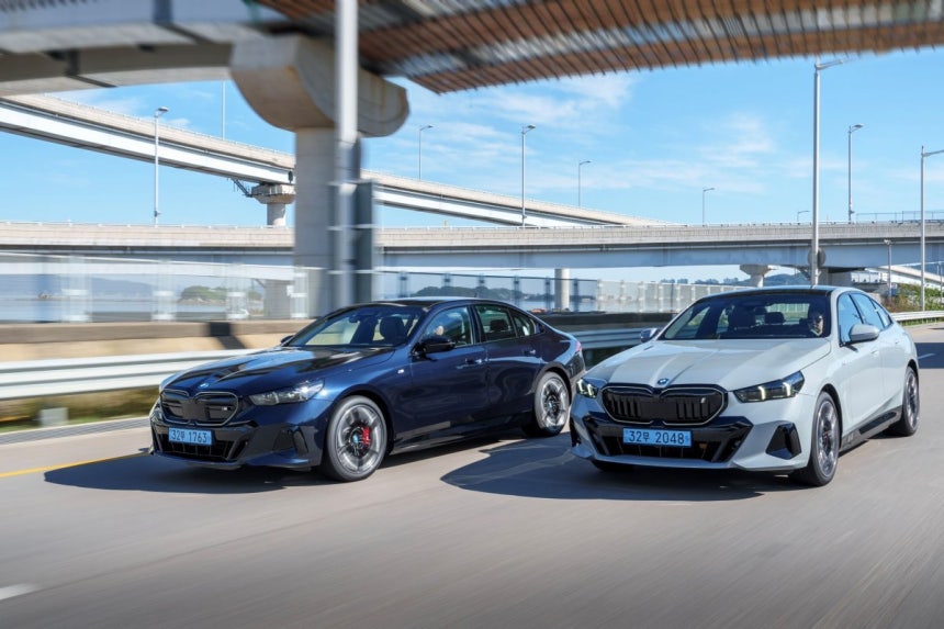 BMW의 대표 프리미엄 세단 5시리즈가 2025년 상반기 국내 누적 판매 1만 대를 돌파했다. 사진제공 |BMW 코리아