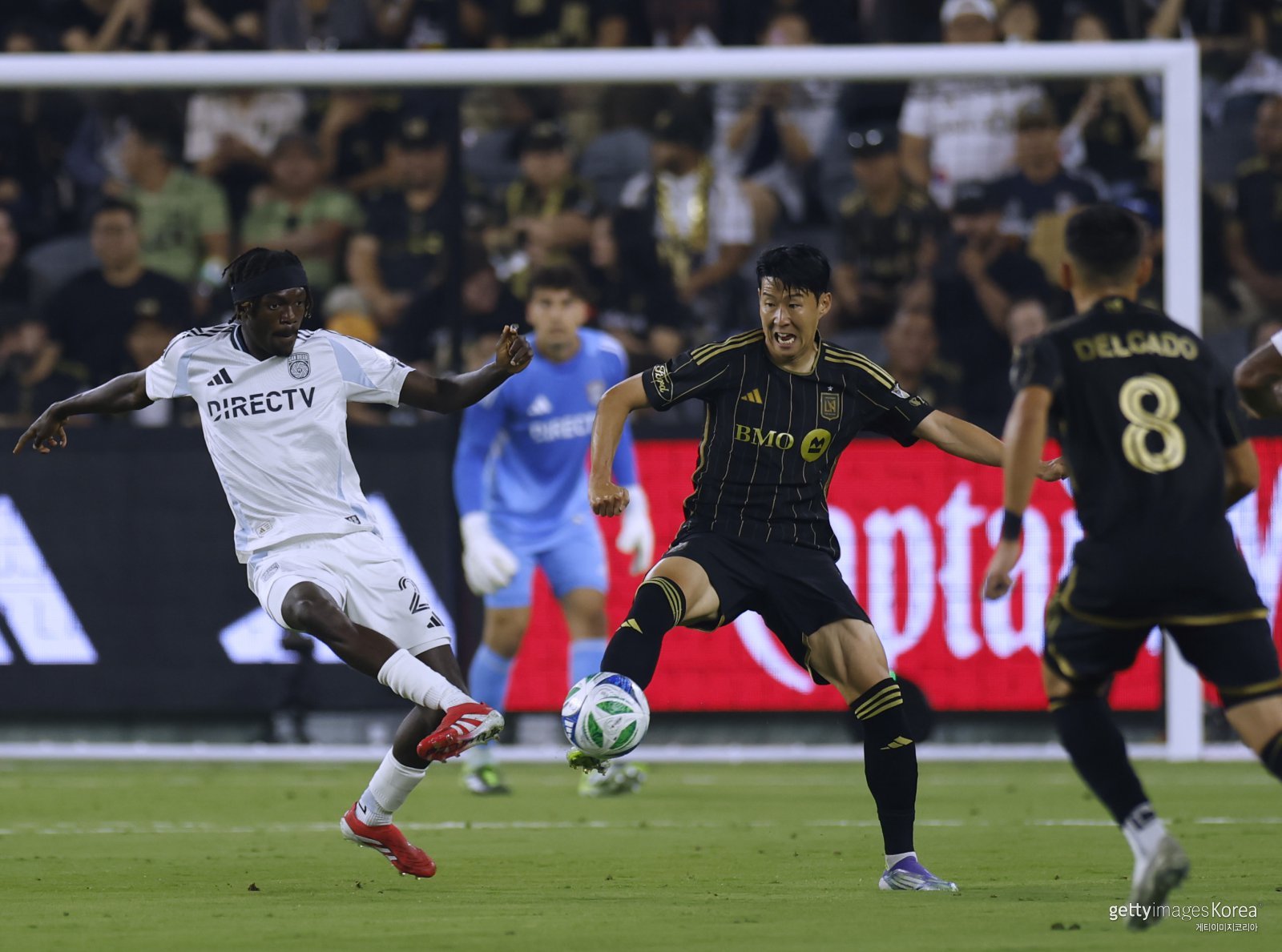 <b>손흥민</b>, <b>LAFC 데뷔전</b> ‘아깝다 골대 불운’→팀은 역전패