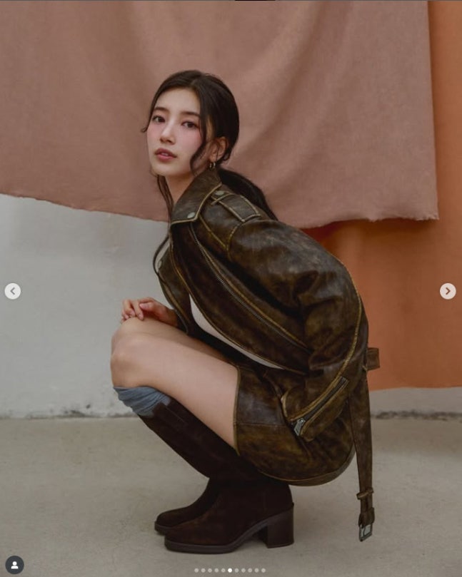 Fall pictorial photos released on Suzy's Instagram