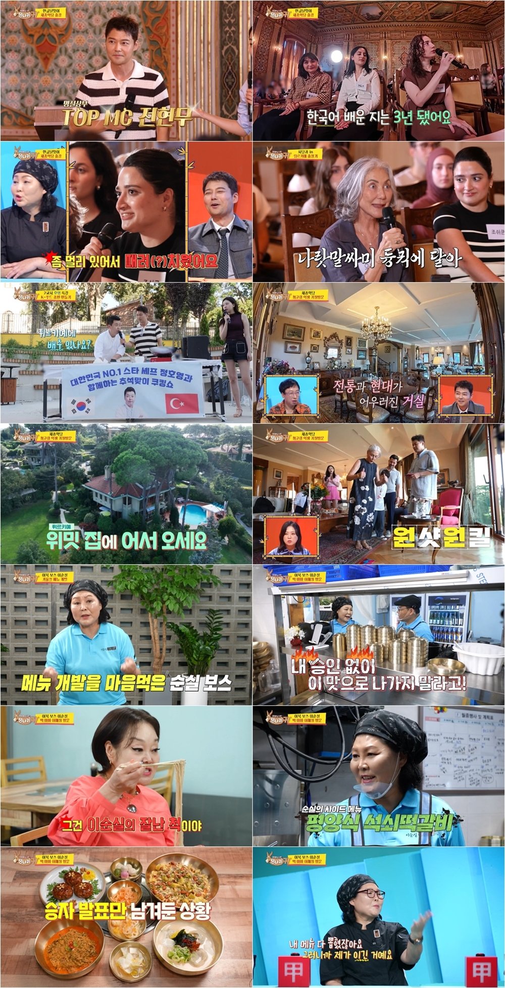 ‘훈민정음 낭독까지’ <b>전현무</b>, <b>튀르키예</b>서 K-문화 전도사 변신 (사당귀...