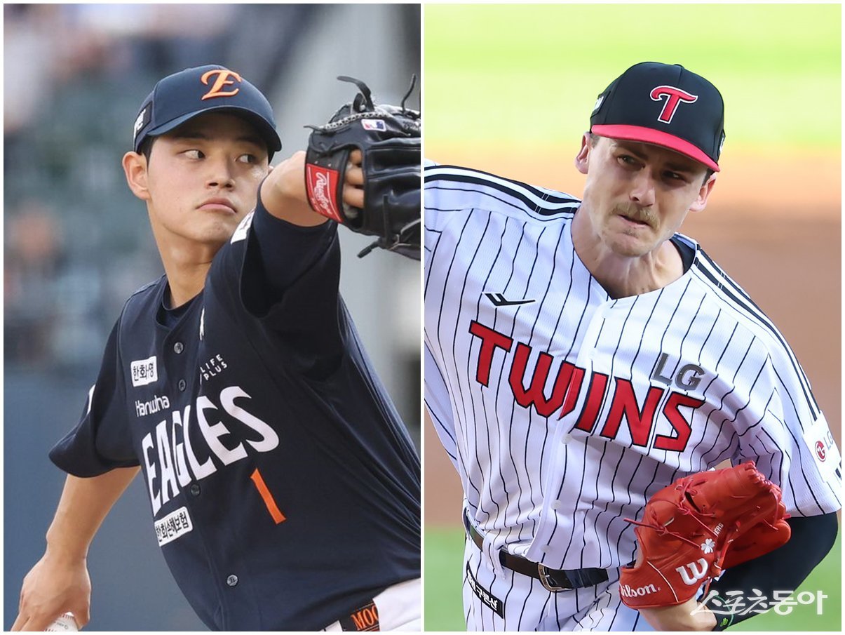 한화 <b>문동주</b> vs LG 톨허스트, 73% 우승 확률 걸린 KS 1차전서 선발 맞대...