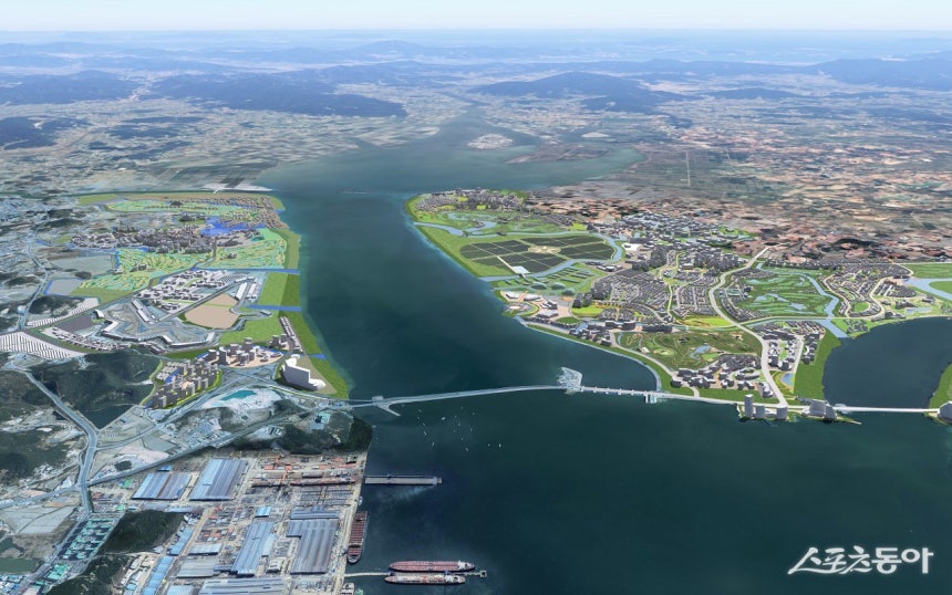 해남 솔라시도 기업도시 조감도. 사진제공=해남군