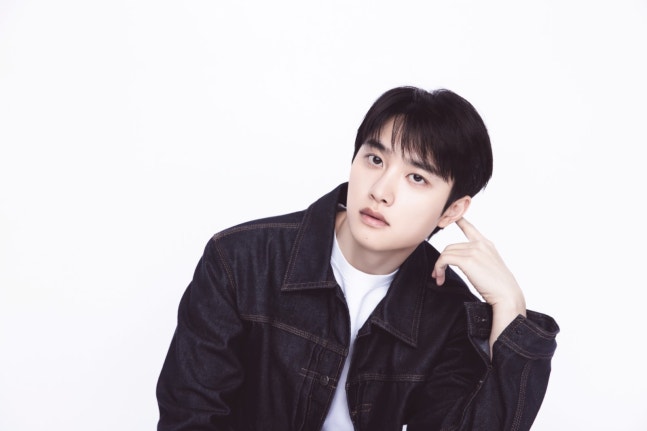 Do Kyungsoo profile photo in denim styling