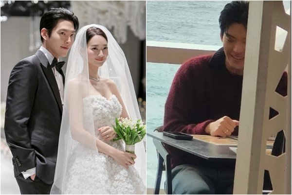 شين مين آه وكيم وو بين في شهر العسل الإسباني مع خاتم الحب