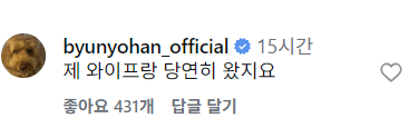 Byun Yo-han shares heartfelt love for Tiffany Young on KBS show