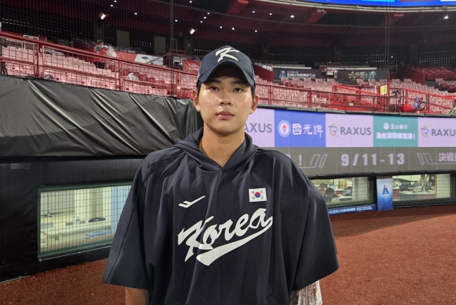 18세 이하(U-18) 야구 대표팀 하현승. 사진제공|공동취재단