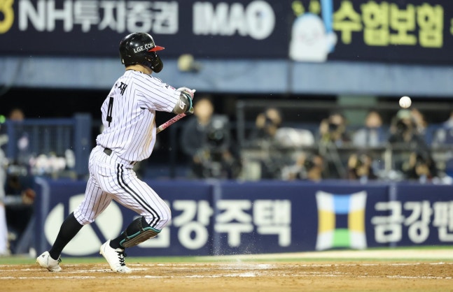 LG 신민재. 뉴시스