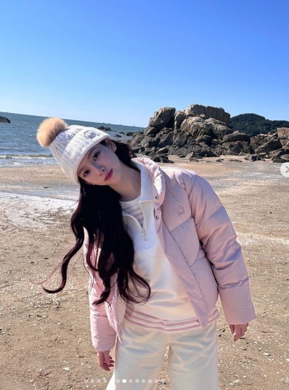 에스파 카리나 ❄️ 눈꽃 미모 인스타 업뎃 