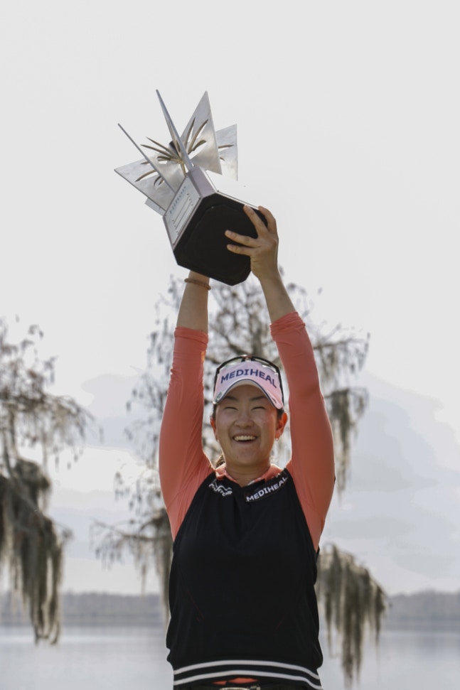 ‘세계 1위’ 코르다 막아선 김아림, LPGA 개막전 와이어 투 와이어 우승… 통산 3승