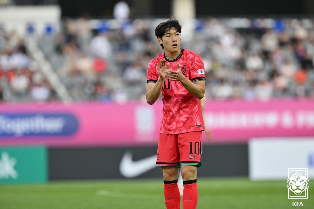 U-22 대표팀서 뛰던 <b>배준호</b>, <b>홍명보호</b>에도 <b>승선</b>