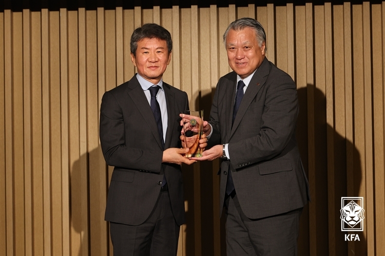 <b>정몽규</b> 대한축구협회 <b>회장</b>, <b>EAFF 회장</b>으로 공식 <b>추대</b>