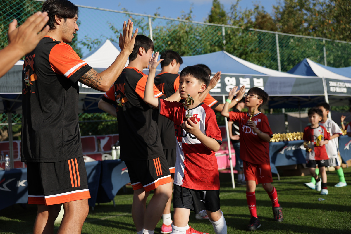 부산에서 열린 ‘<b>K리그 퓨처스</b> 축구 <b>페스티벌</b>’ 성료
