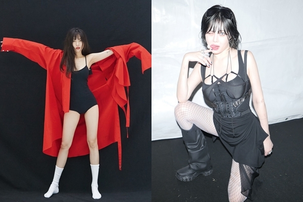 임신설에 간접 해명? <b>현아</b>, 과거 화보 공개하며 ‘<b>다이어트</b> 모드’