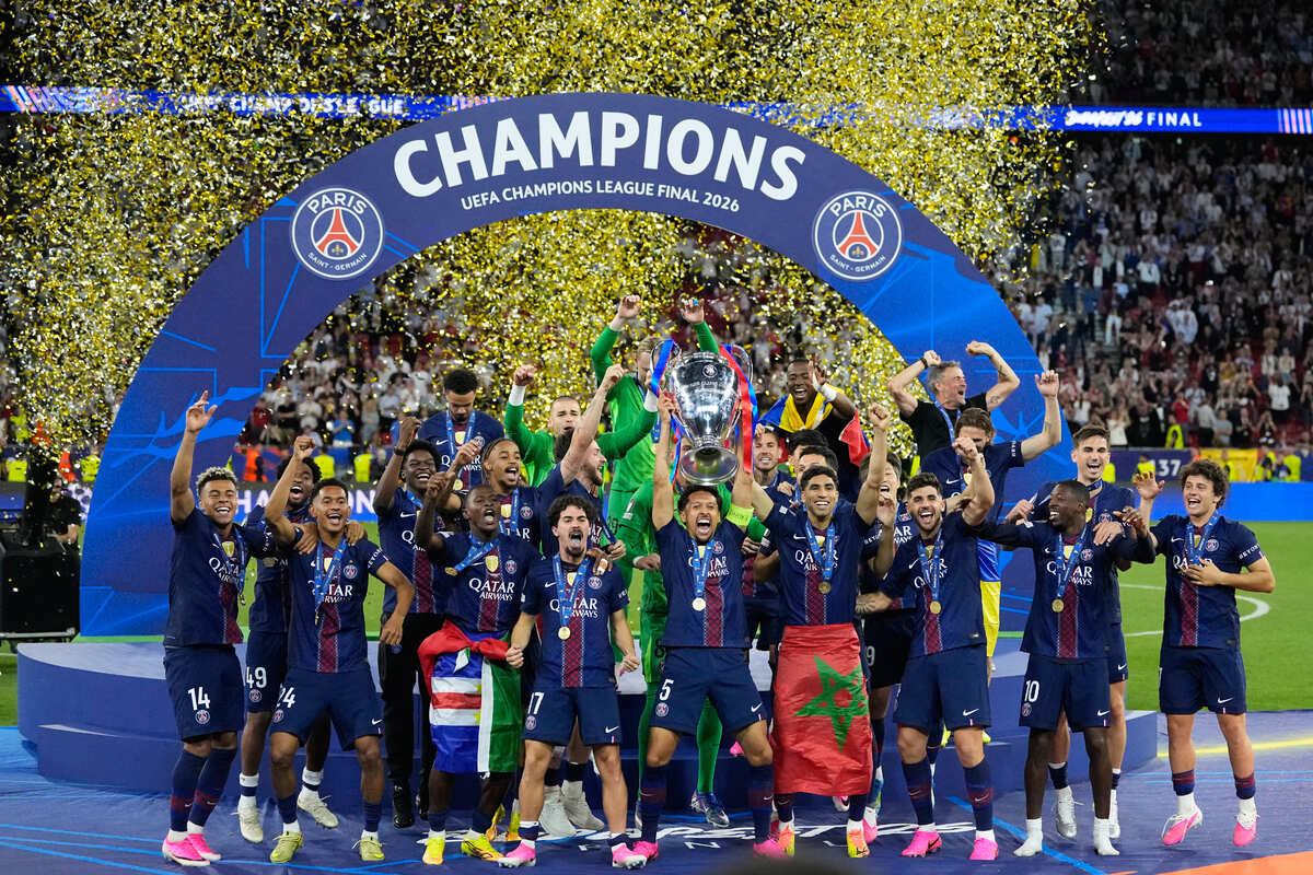 <b>PSG</b>, 승부차기 끝 <b>UCL 2연패</b>… ‘출전 불발’ 이강인, 우승컵 추가