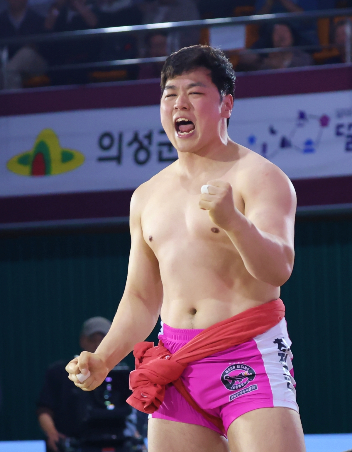 최정만, <b>보은단오</b><b>대회</b> 금강<b>장사</b> 등극… 통산 25번째 꽃가마