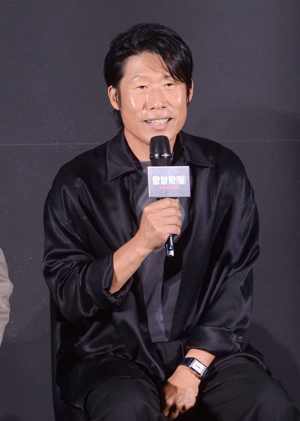 [SW포토]배우 <b>유해진</b>,'<b>암살자</b>(들) 기대해 주세요'