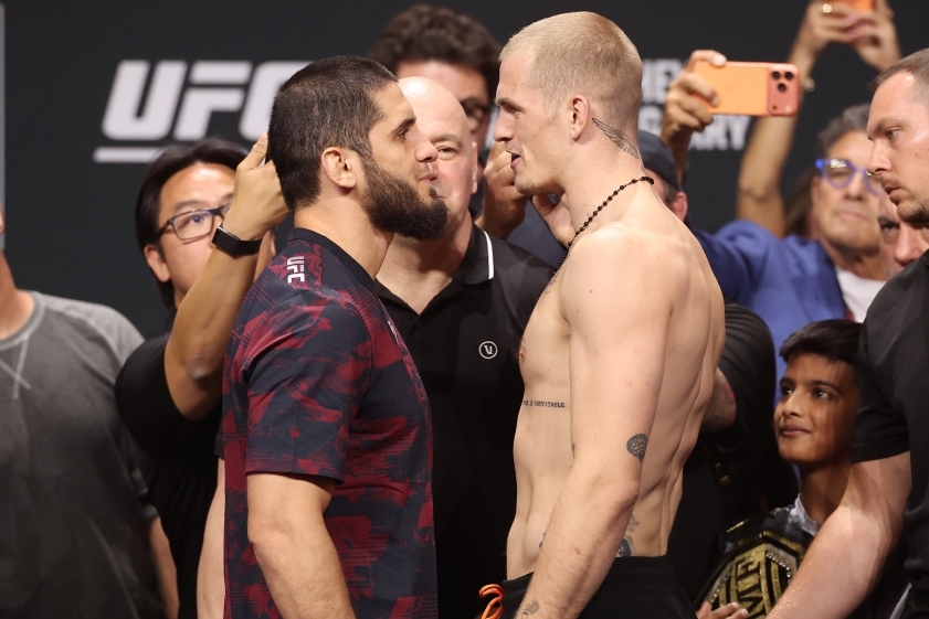 ‘17연승 신기록 도전’ <b>마카체프</b> 앞에 선 <b>이안 개리</b>… UFC 330 계체 통과