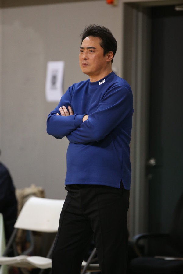 "이번 경기처럼 해준다면..." 선수들 투지에 감동 받은 김상준 감독, 고려대와의 경기 각오는?