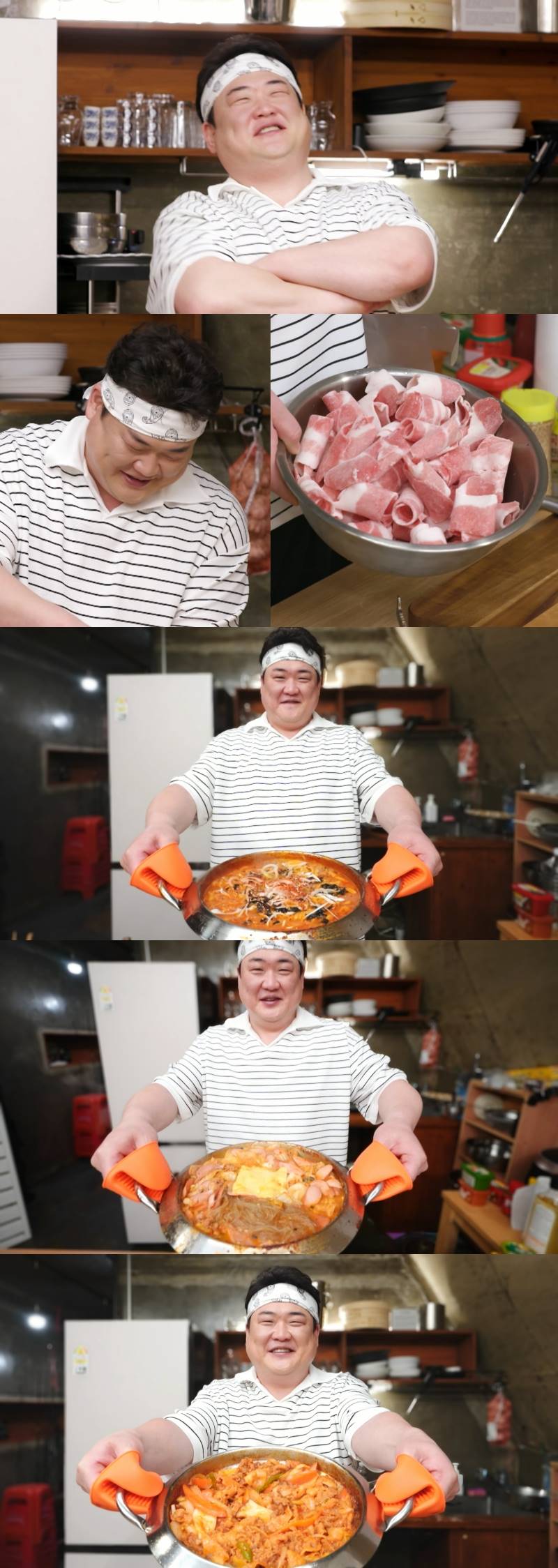 <b>김준현</b>, <b>제육</b> 하나로 6끼 올킬! 공포의 감금 먹방 (편스토랑)