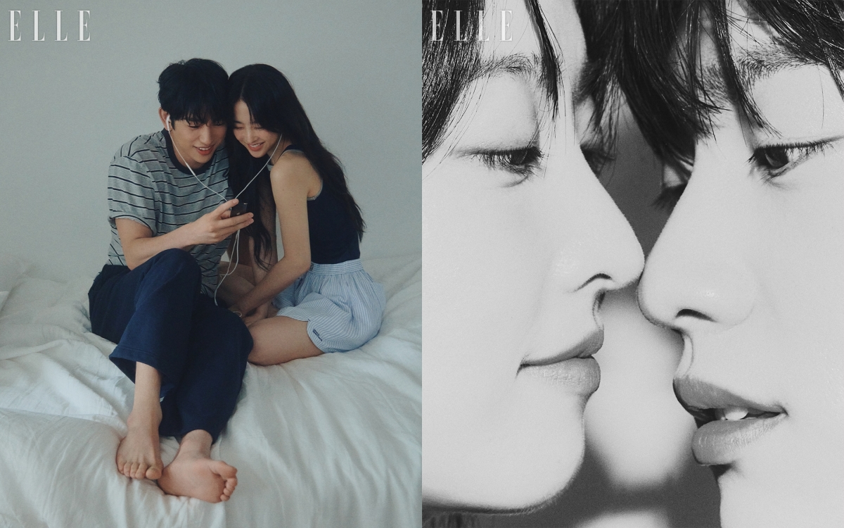 <b>박보영</b>·<b>박진영</b>, 과몰입 유발 '미지의' 커플 화보 "처음부터 호흡 좋아...