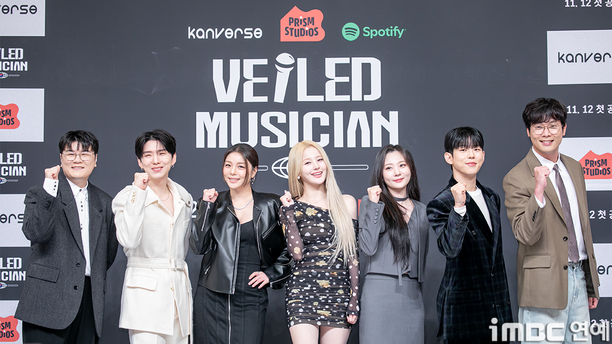 [포토] '<b>베일드뮤지션</b>' 심사주역즈, OTT로 만나요