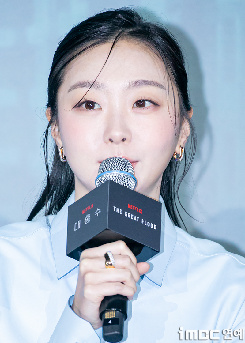 '<b>대홍수</b>' <b>김다미</b> "<b>모성애</b> 상상이 어려워 더 흥미로웠던 작품"