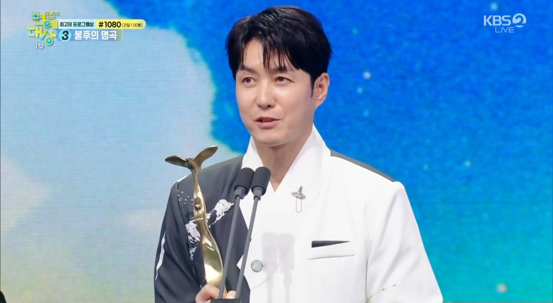“아들 하루 덕분” <b>심형탁</b>, ‘KBS 연예대상’ <b>신인상</b> 수상