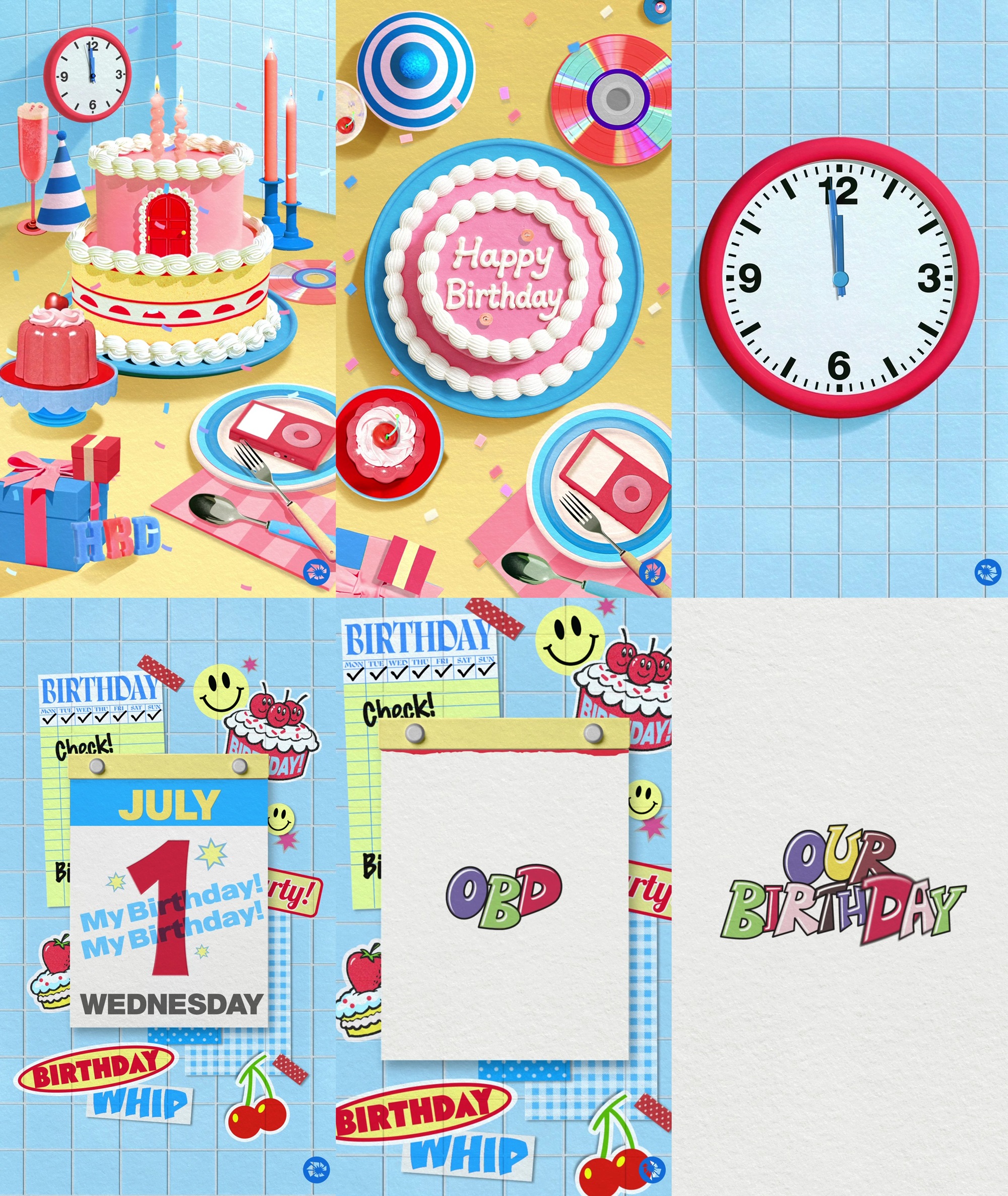 Sublabel JYP Entertainment sublabel INNIT launches girl group OURBIRTHDAY - K ...