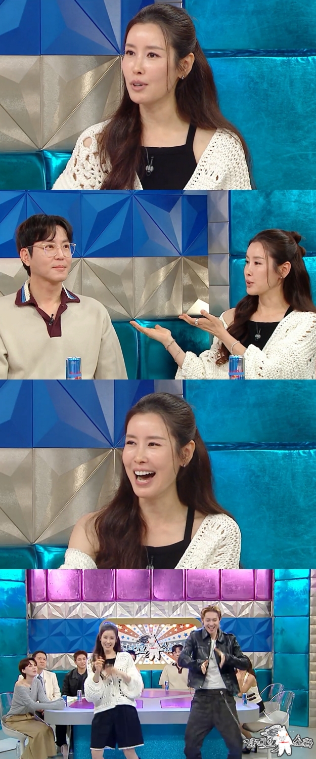 <b>이태란</b>, 예능 울렁증에도 "'SKY 캐슬' 남편 최원영 믿고 '라스' 출연"