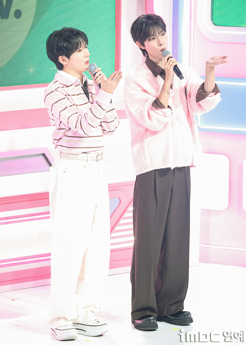 [포토] 민재 최립우, <b>더쇼</b> MC