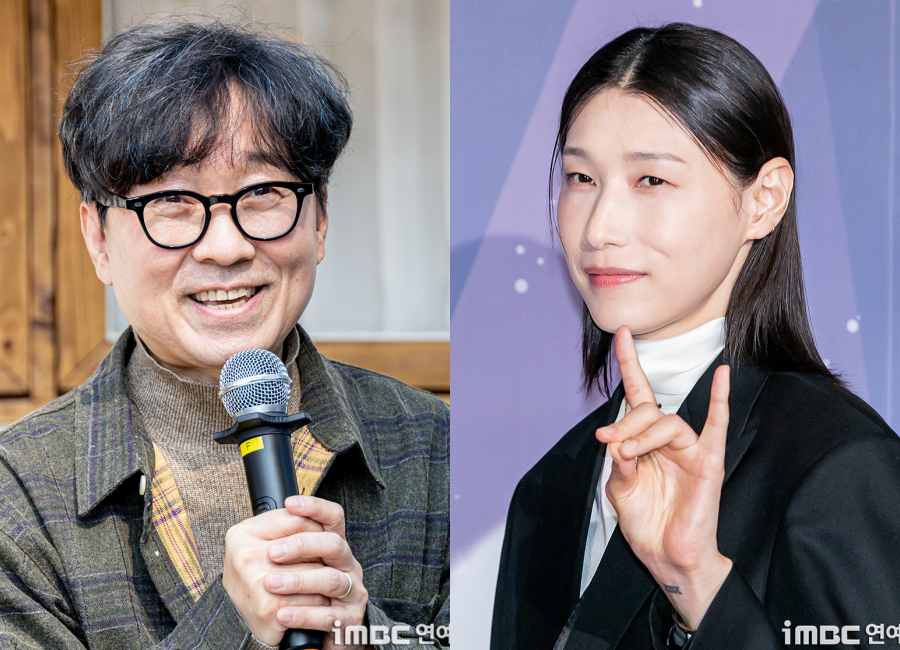 チャン・ハンジュン監督とキム・ユジョンの写真。