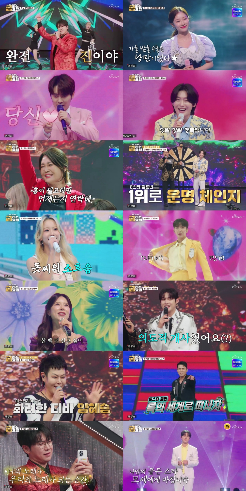 ‘금타는 금요일’ 김용빈, 천록담 밀어내고 단독 선두 올랐다