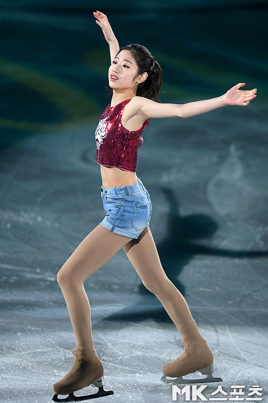 이해인이 갈라쇼에서 매력 발산