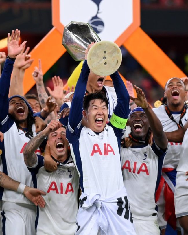 ‘UEL 우승! <b>부상</b> 투혼이었나?’ <b>손흥민</b>, PL 최종전 결장…“<b>발 부상</b> 회...