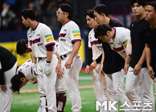 <b>키움</b> ‘아쉬운 10연패’ [MK포토]