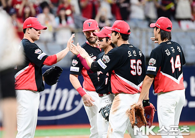 KIA ‘<b>키움</b>에 6-3 <b>승리</b>...전날 패배 <b>설욕</b>’ [MK포토]