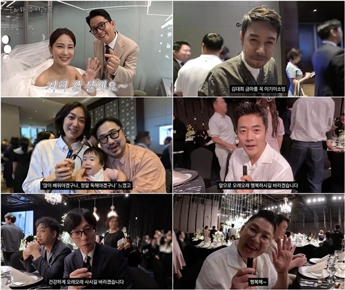“GD 콘서트 방불”…‘<b>하객</b> 1200명 출동’ <b>김준호</b><b>김지민 결혼식</b> 현장...