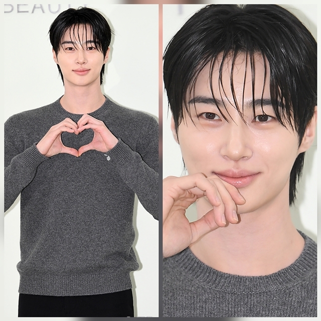 <b>변우석</b>, 젖은 헤어에 <b>핑크빛</b> 입술…가을 감성 물들였다