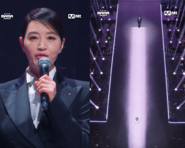 화려한 드레스 벗고 ‘올블랙’ 입었다…<b>홍콩</b> 울린 <b>김혜수</b>의 3분 오프닝