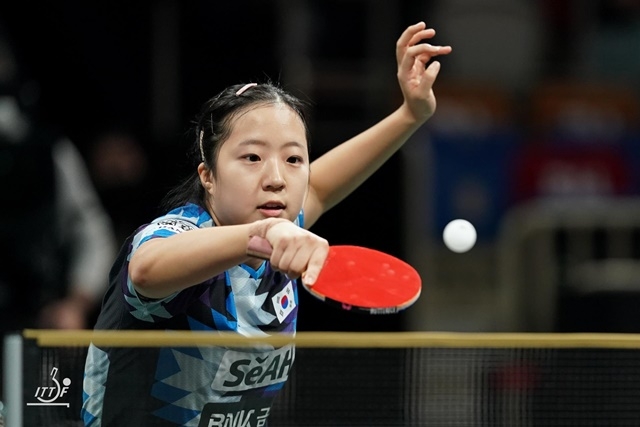 ‘<b>신유빈</b> 펄펄’ 한국 탁구, <b>혼성단체 월드컵</b>서 스웨덴 8-3 격파