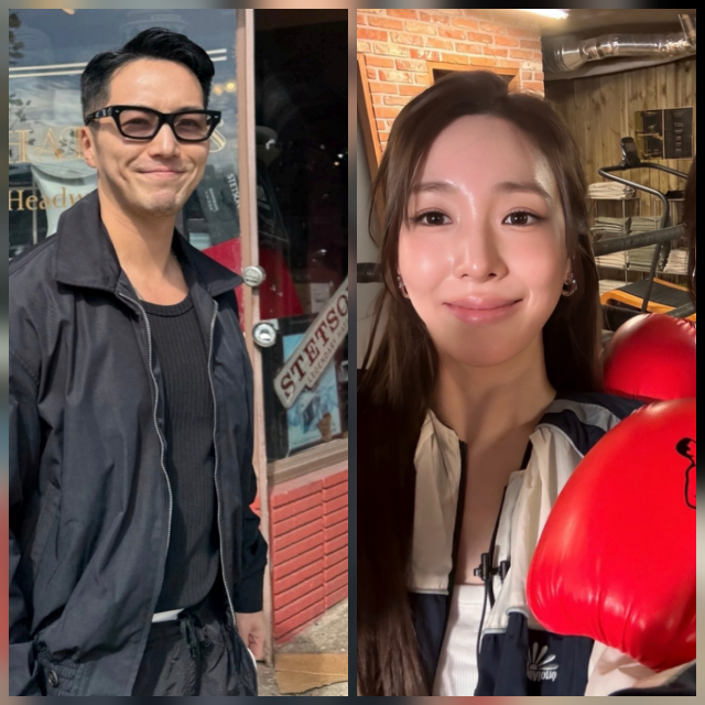 변요한 숏커트♥티파니 복싱…혼인신고 전 이미 달라진 두 사람