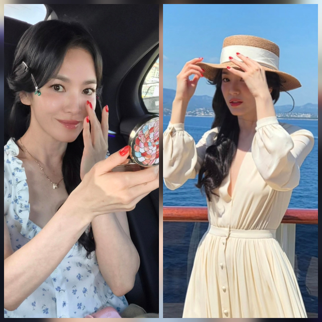 “며칠째 배에서 사는 줄” 송혜교, 바다 위 호텔 같은 크루즈 일상