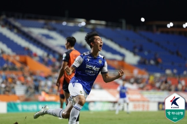 김건희. 사진=한국프로축구연맹