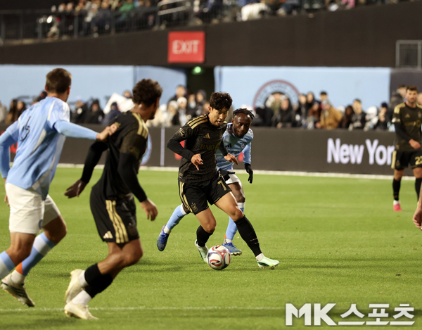 손흥민 번뜩인 뉴욕 원정, LAFC는 아쉬운 1-1 무승부