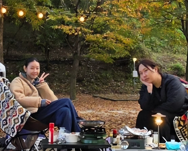 33kg 털어낸 풍자, 한혜진 옆 꿀리지 않는 핏? 다리 꼬기는 다음 생에